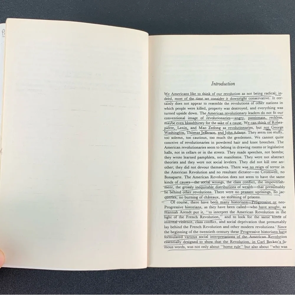 The Radicalism of the American Revolution by Gordon S. Wood. 1993.